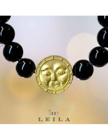 Leila Amulets Wealthy Smiley, 12 stars (Na Yim Rap Sap)