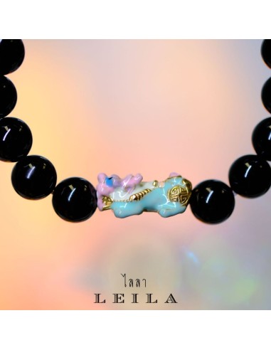 Leila Amulets ปี่เซี๊ยะ รุ่นเรียกทรัพย์ ขนาดเล็ก สีพิเศษ