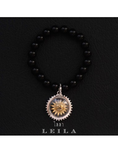 Leila Amulets The Silver Phi-kun Flower Pendant Hook