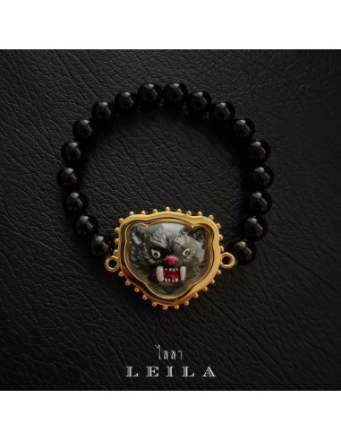 Leila Amulets พญาเสือโคร่ง สีดำ