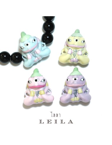 Leila Amulets Charismatic Frog (Phaya Kop Buabangbai) Baby Leila Collection