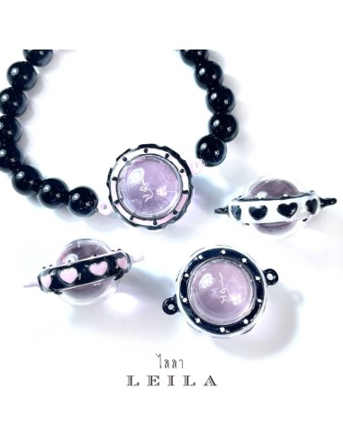 Leila Amulets ลูกแก้วโชคดี สารพัดนึก สีชมพู Baby Leila Collection