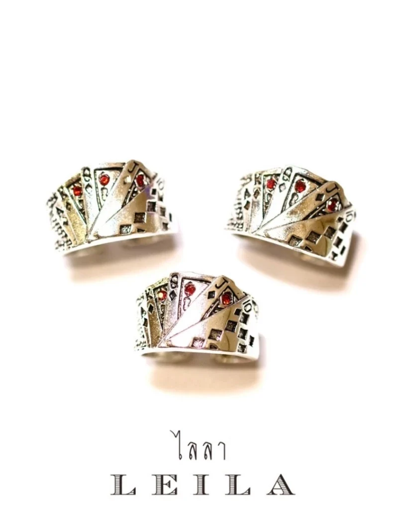 Leila Amulets แหวนดวงรวย รุ่นเศรษฐีคาสิโน