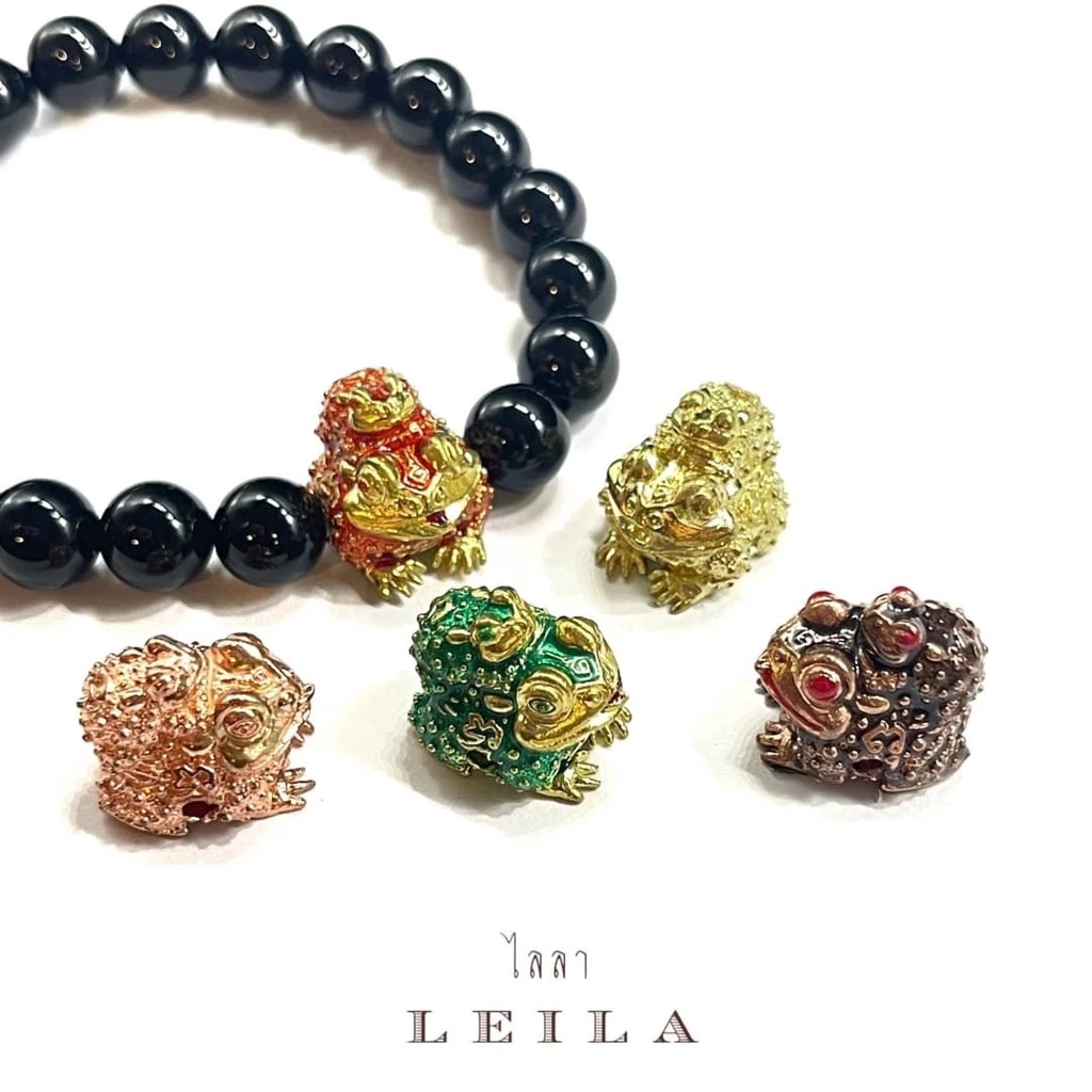 Leila Amulets Toad of Wealth