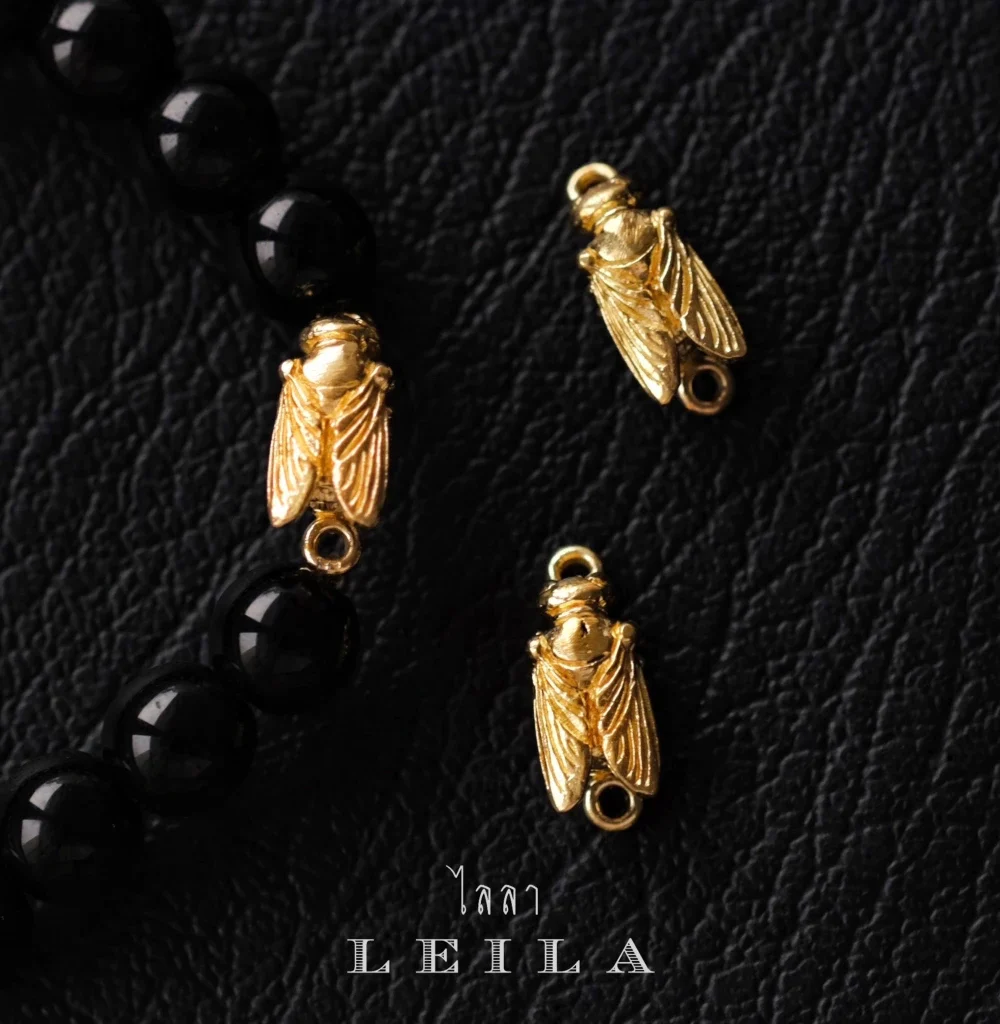 Leila Amulets แมลงภู่คำหลวง รุ่นเปิดโชคโภคทรัพย์