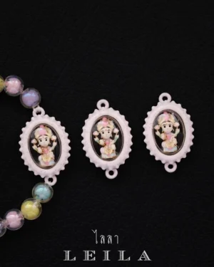 Leila Amulets Goddess Lakshmi Oval Frame