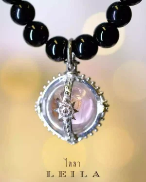 Leila Amulets Lucky Crystal Orb – Sarapatnik Na Setthi Yantra